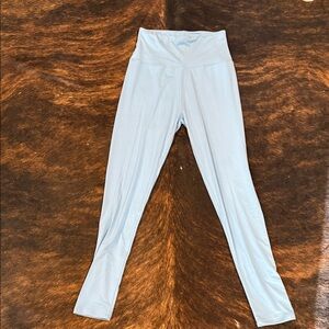 Women's Light Blue High-Waisted Leggings